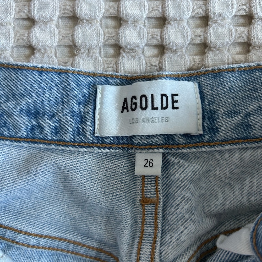 Agolde Classic Light Blue Jeans